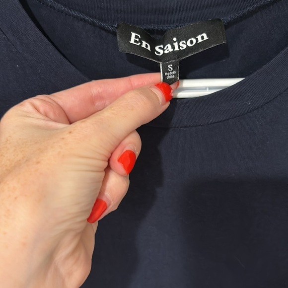 Navy maxi dress - Picture 2 of 2